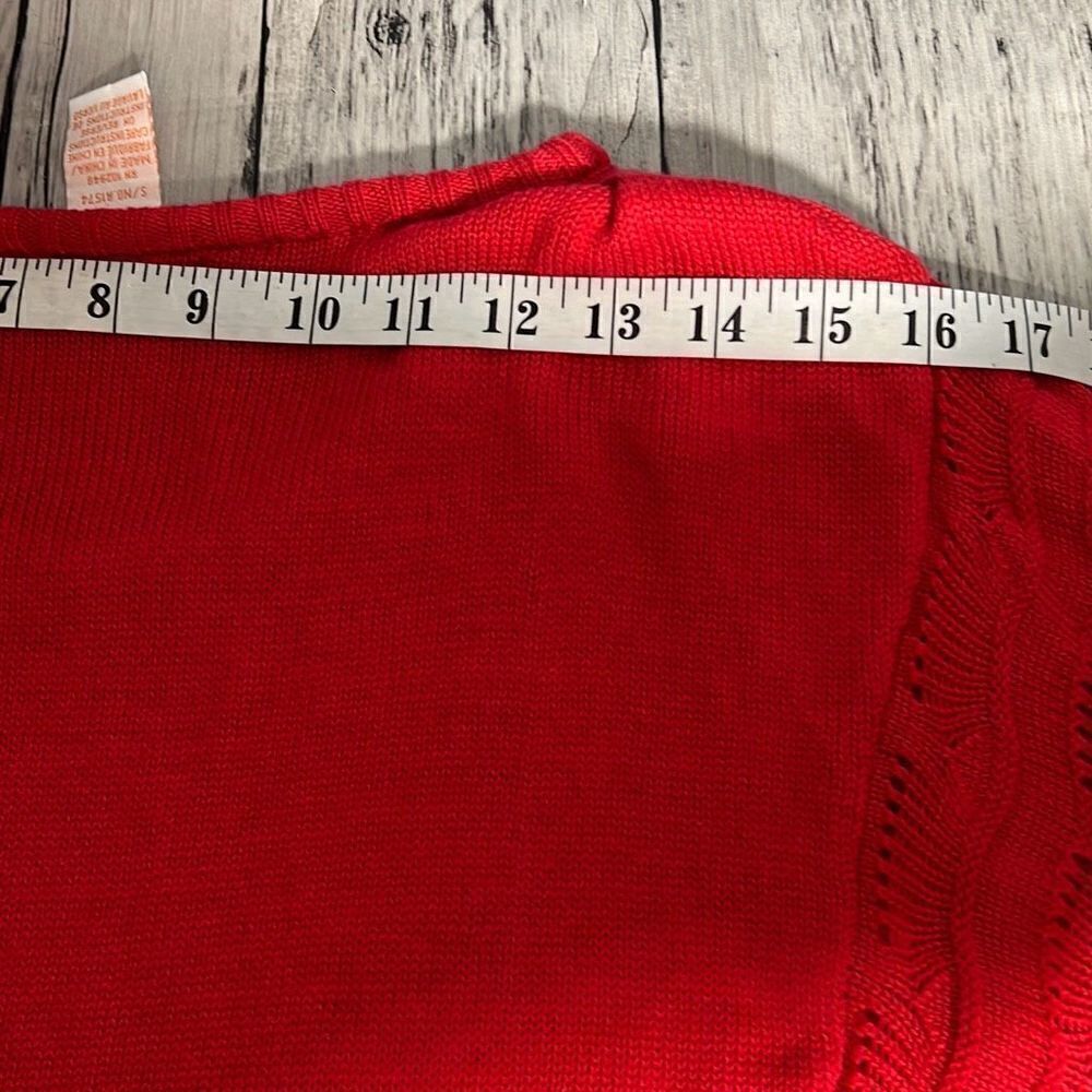 Tulle Batwing cropped Top Size M - Picture 8 of 13